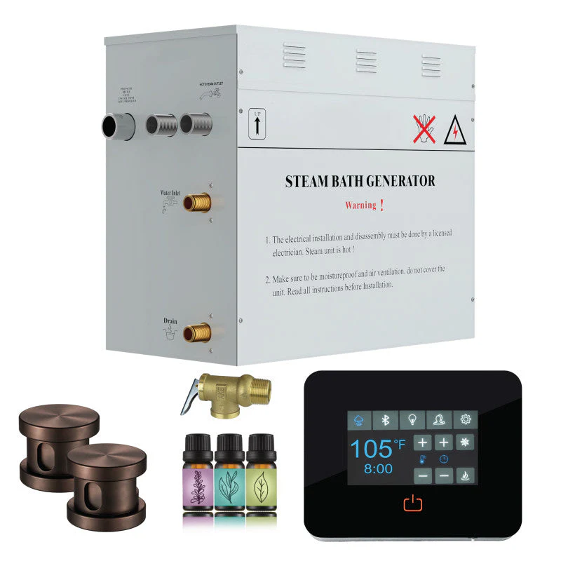Builders Series Steam Bath Generator with QuickStart Technology and Digital Touchpad - Image 5