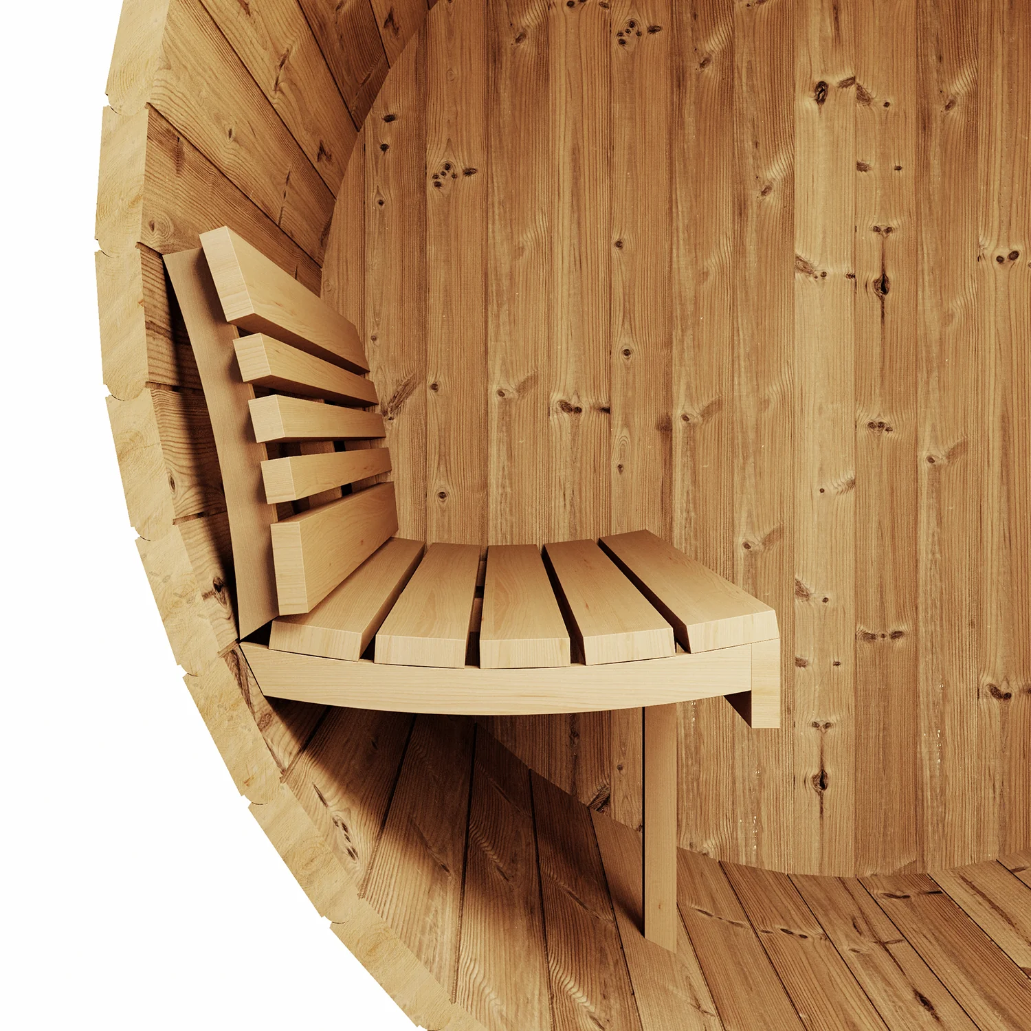 SaunaLife ERGO-Series Model E6 Sauna Barrel - Image 8