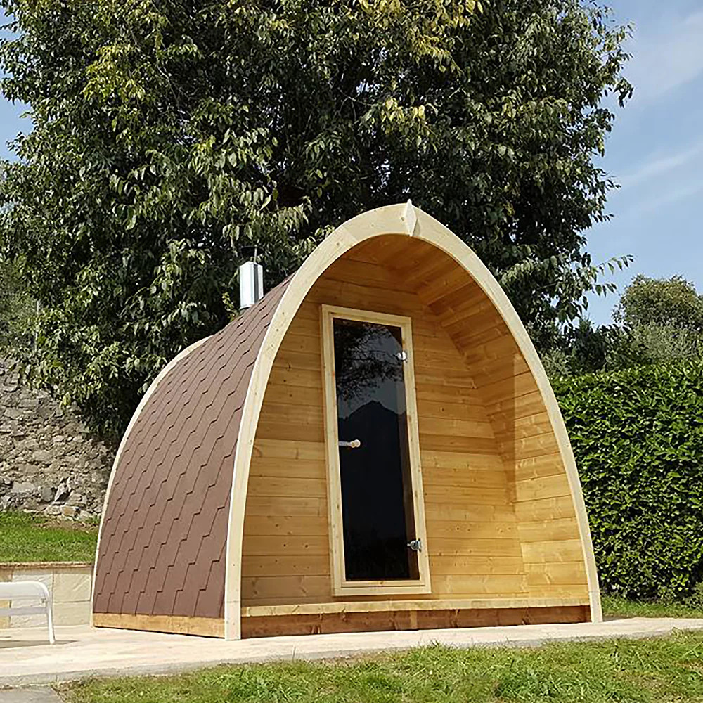 SaunaLife Garden-Series Model G3 Outdoor Home Sauna Kit - Image 3